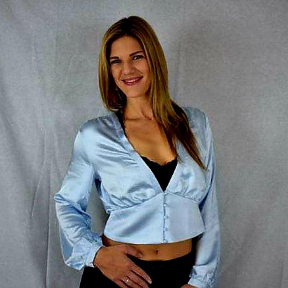 Light Blue Blouse